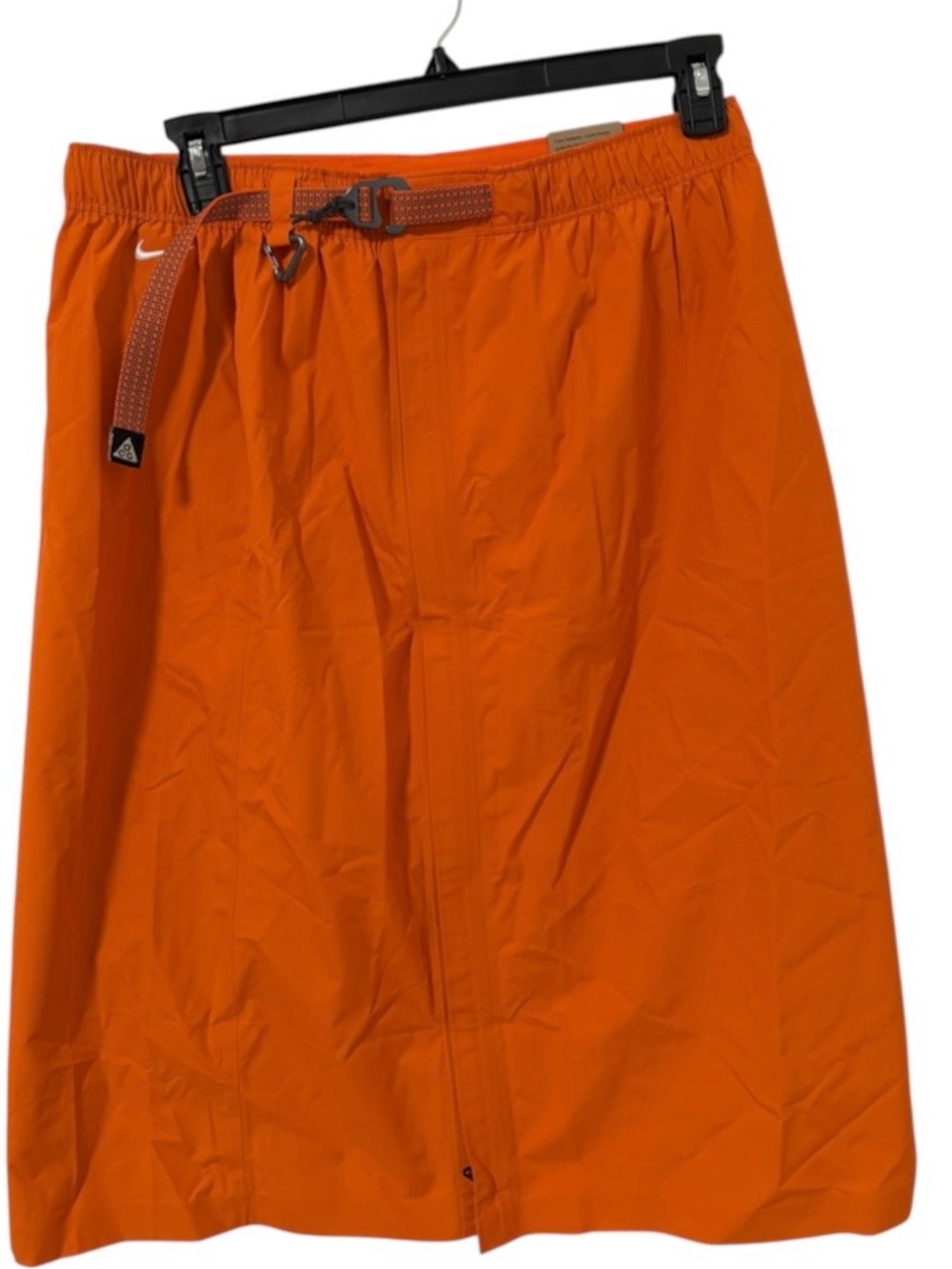 Nike ACG Storm-FIT ADV Orange Waterproof Hiking Skirt Belted Unisex Medium NWT